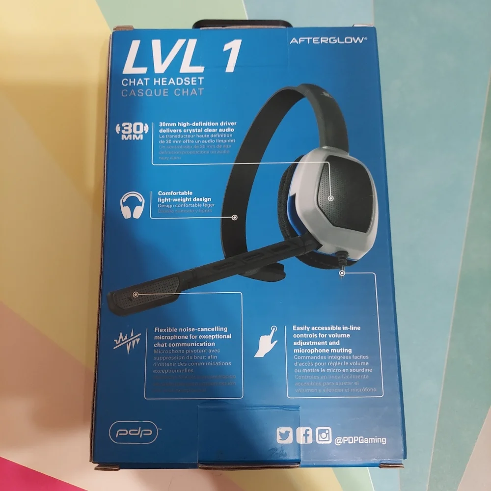 NEW 🎮 Afterglow PS4 Headset